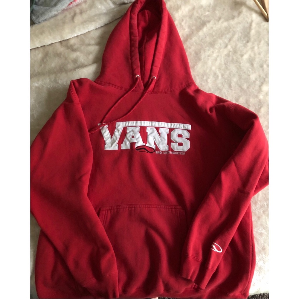 Oversized Vans sweatshirt